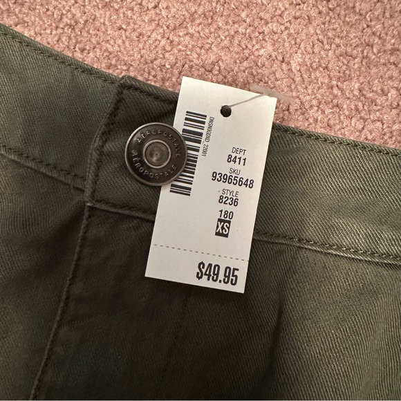 NWT 2 Aeropostale Denim Mini Cargo Skirts Size XS - Picture 4 of 9